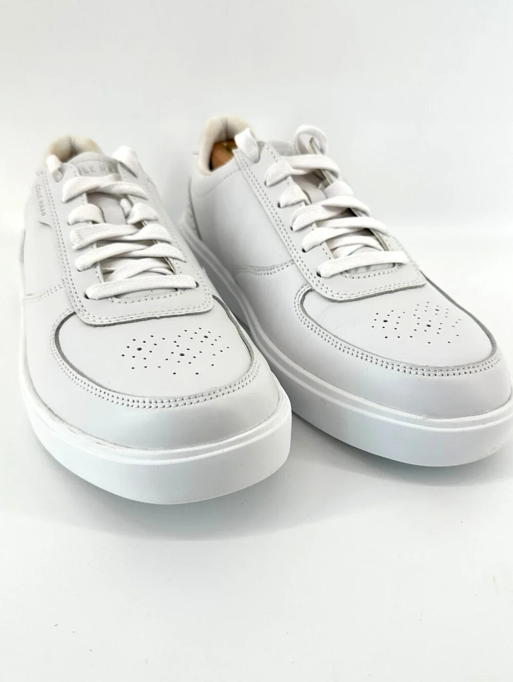 Men's Cole Haan Grand 360 Water Resistant White Sneakers C38993 Size 10M